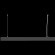 Подвесной светильник линейный вытянутый Technical P050PL-L40B4K