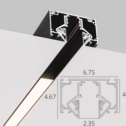 В гарпунные натяжные потолки (ПВХ)