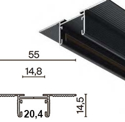 В гипсокартон 12.5 мм