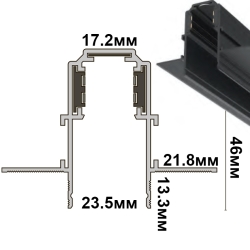 В гипсокартон 12.5 мм