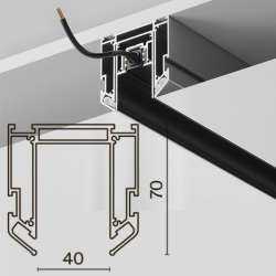 В гарпунные натяжные потолки (ПВХ)
